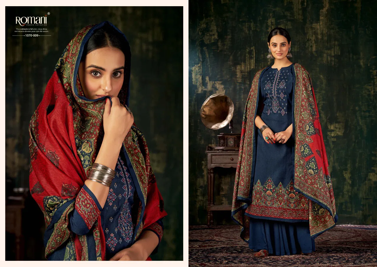 Romani Mareena 7th Regular Wear Wholesale Printed Cotton Dress Material

